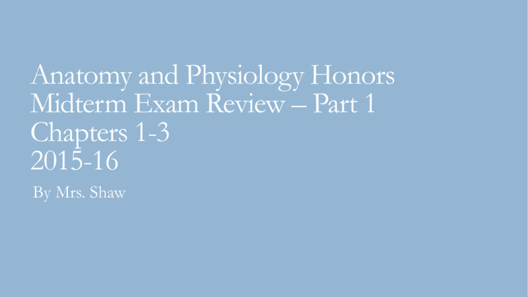 anatomy and physiology 5.02 honors assignment