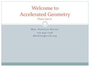 Welcome to Accelerated Geometry Please sign in.