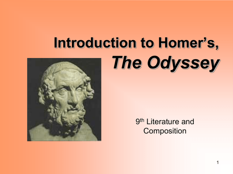 introduction for odyssey essay