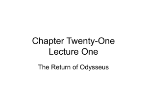 Chapter Twenty-One Lecture One
