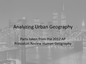 Unit VII Review - AP Human Geography