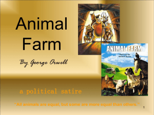 Animal Farm Power Point