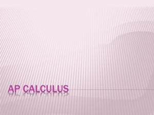 Calculus, 9th edition - EME6609