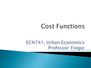 Cost Functions