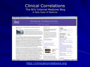 MGR Case Report - Clinical Correlations