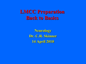 LMCC Preparation