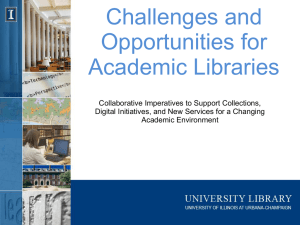 Impact on Academic Libraries