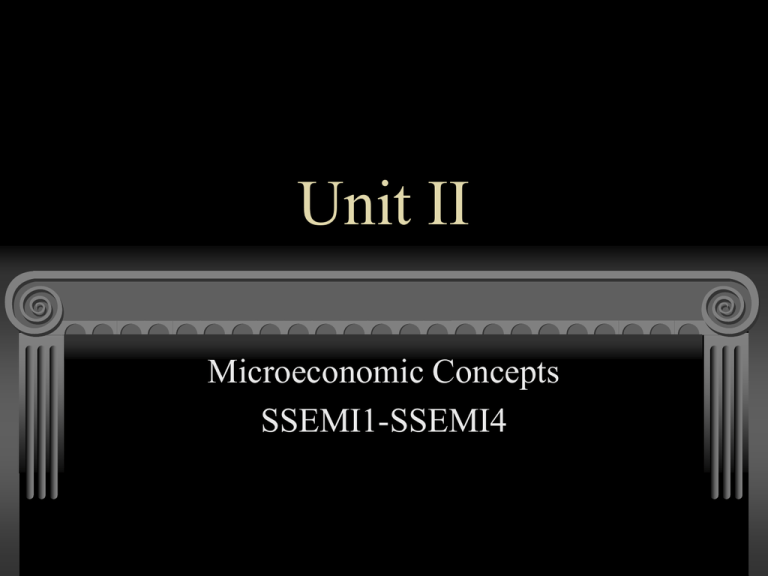 Unit II Henry County Schools