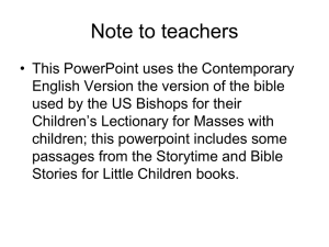 Scripture Powerpoint