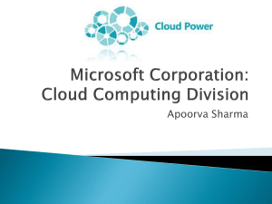 Cloud Computing Industry