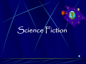 Science Fiction PowerPoint Presentation for Notes