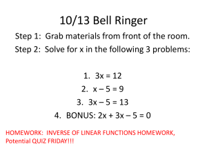 10/13 Bell Ringer