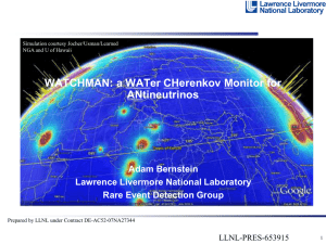 WATCHMAN: a WATer CHerenkov Monitor for ANtineutrinos