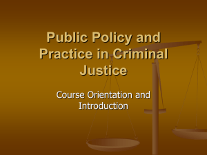 Course Introduction PowerPoint - Hi Tech Criminal Justice online