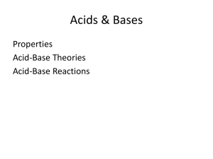 Holt 14 Acids & Bases