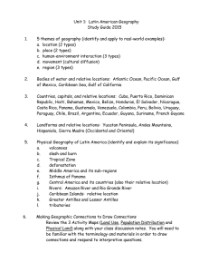 Unit 1 Geography Study Guide2015
