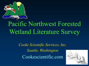 Pacific Northwest Forested Wetland Literature
