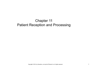 Patient Reception and Processing PPT