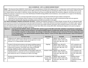 2011-12 workplan * u - AIDS Education and Training Centers