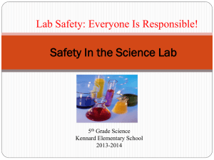 Safety In the Scienc..