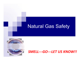 Natural Gas Safety - McNeese State University