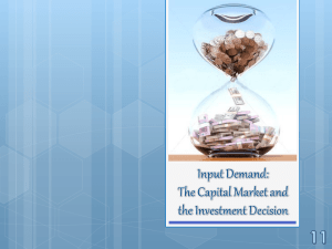 The Capital Market