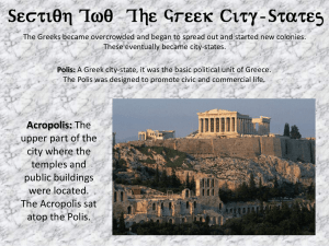 Greek City-States and Government