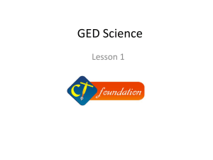 GED Science - GEDsxm.com