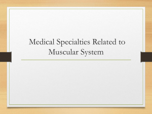 Muscular System Pathology