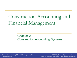 Construction Accounting Systems