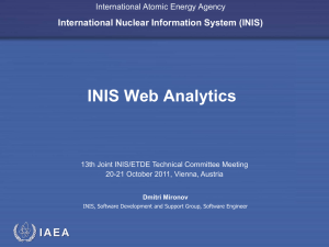 INIS DB on Interent Open Access Pilot