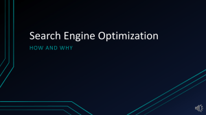 Search Engine Optimization