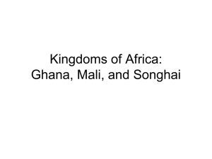 Kingdoms of Africa: Ghana, Mali, and Songhai