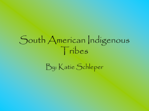 South American Indigenous Tribes