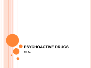 PSYCHOACTIVE DRUGS