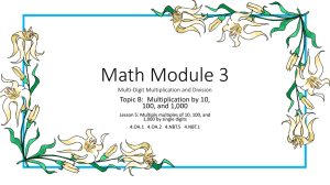 Module 3 Lesson 5