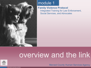 Module 1, The Link ppt - Family Resource Council