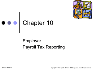 Describe laws that impact an employer's payroll obligations.