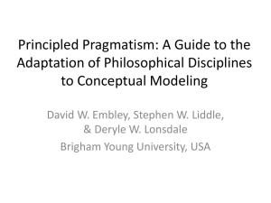 Principled Pragmatics: A Guide to the Adaptation of Philosophical