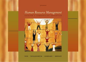 Human Resource Management 5/e