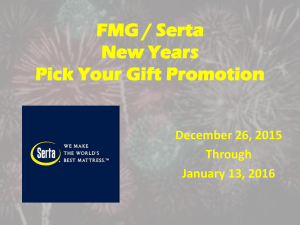 Serta Pick Your Gift New Years 2016