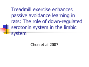 Treadmill exercise enhances passive avoidance learning in rats