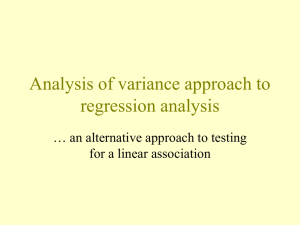 A Broad Overview of Key Statistical Concepts