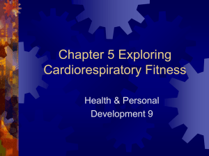 3. Exploring Cardiorespiratory Fitness