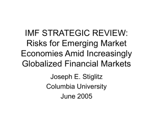 IMF Strategic Review: Risks for Emerging