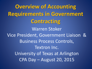 Introducton To Government Contracting (4-28-15)