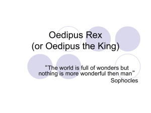 Oedipus the King - Parma City School District