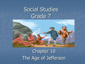 CH 10 The Age of Jefferson