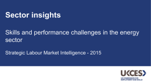 skills and performance challenges in the energy sector