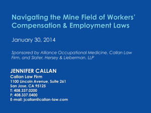 Navigating Workers' Compensation Law